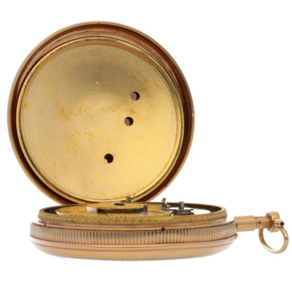 Swiss quarter repeating musical double automata watch Circa 1815 Swiss quarter repeating musical double automata watch Circa 1815