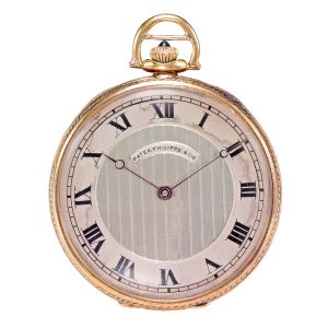 Swiss 18 carat gold open faced lever watch Circa 1860 