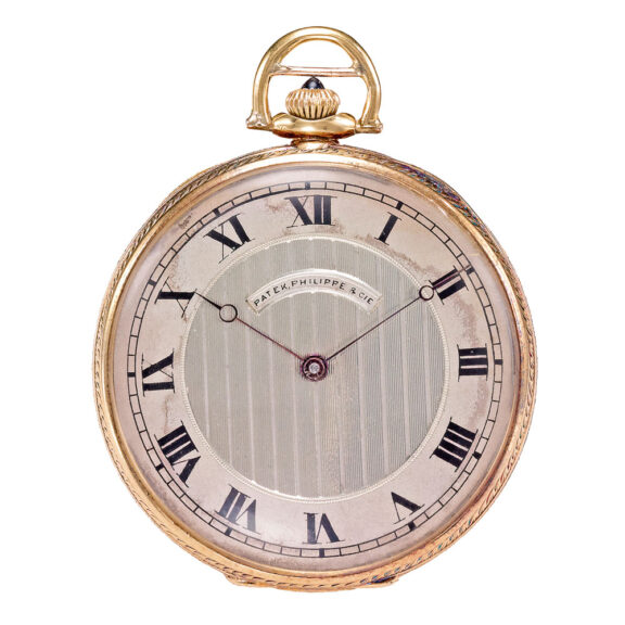 Swiss 18 carat gold open faced lever watch Circa 1860 