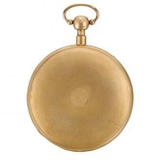 Swiss quarter repeating automaton watch with jacquemarts Circa 1825