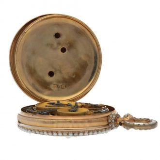 Swiss musical repeating watch for the Chinese market Circa 1840