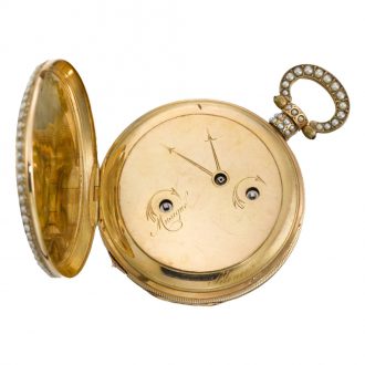 Swiss musical repeating watch for the Chinese market Circa 1840