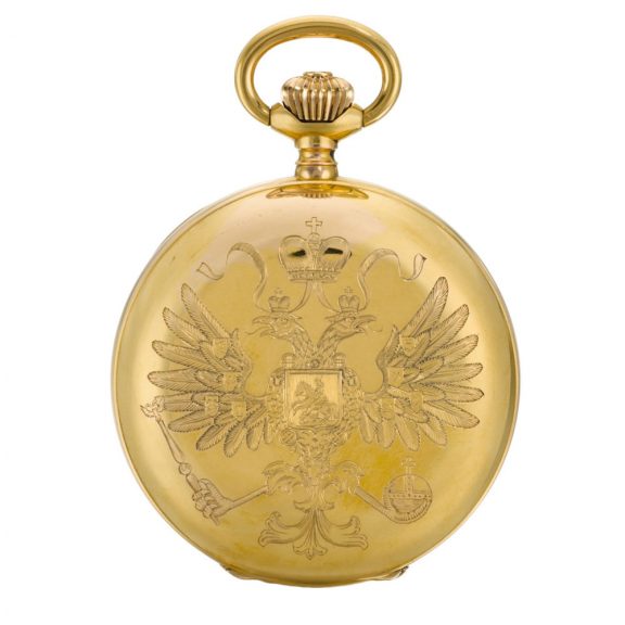 Swiss musical watch with automaton and centre seconds Circa 1880 Swiss musical watch with automaton and centre seconds Circa 1880