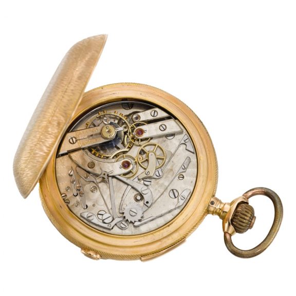 Swiss repeater with concealed erotic automaton Circa 1890 Swiss repeater with concealed erotic automaton Circa 1890