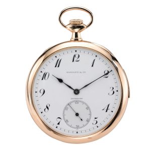 Swiss gold five-minute repeating pocket watch Circa 1909