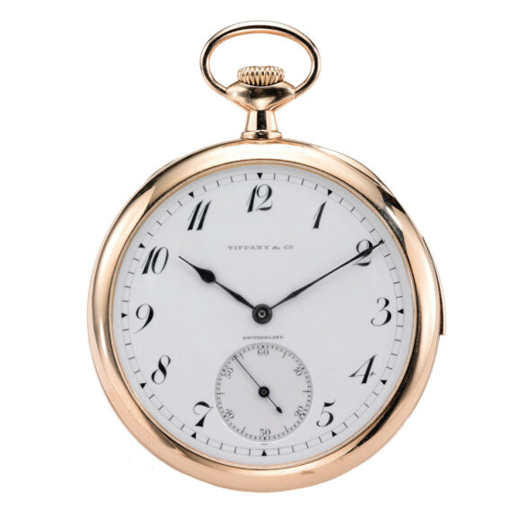 Swiss gold five-minute repeating pocket watch Circa 1909