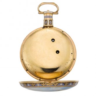English gold duplex watch for the Chinese market Circa 1830