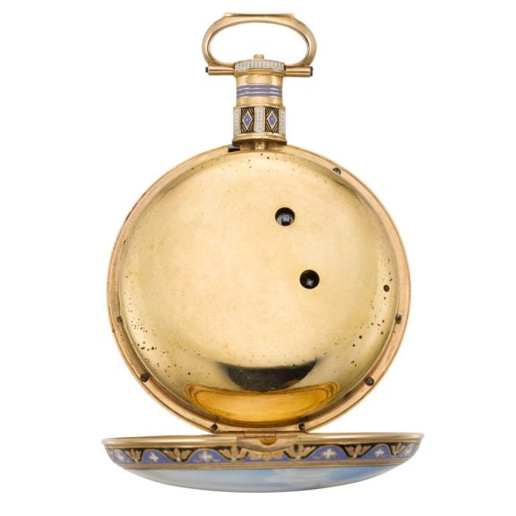 English gold duplex watch for the Chinese market Circa 1830 English gold duplex watch for the Chinese market Circa 1830