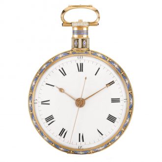 English gold duplex watch for the Chinese market Circa 1830