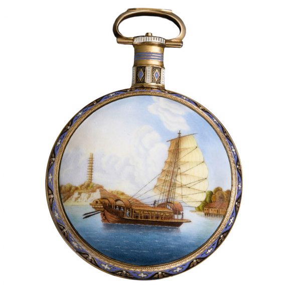 English gold duplex watch for the Chinese market Circa 1830 English gold duplex watch for the Chinese market Circa 1830
