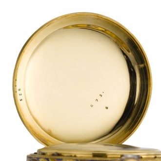 Swiss gold duplex watch for the Chinese market Circa 1840