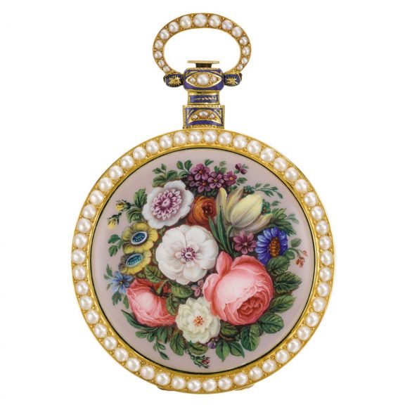 Swiss gold duplex watch for the Chinese market Circa 1840 Swiss gold duplex watch for the Chinese market Circa 1840