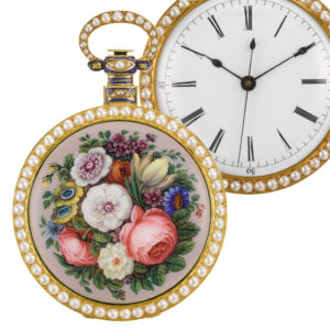 Swiss gold duplex watch for the Chinese market Circa 1840