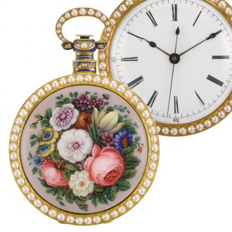 Swiss gold duplex watch for the Chinese market Circa 1840