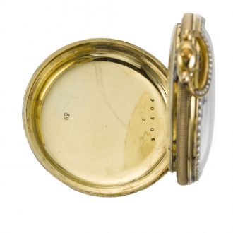 Swiss silver-gilt duplex watch for the Chinese market Circa 1860