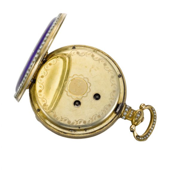 Swiss silver-gilt duplex watch for the Chinese market Circa 1860 Swiss silver-gilt duplex watch for the Chinese market Circa 1860