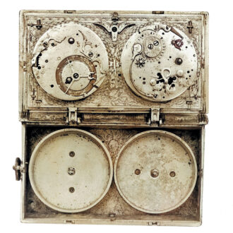 German astronomical book form verge pendant watch Circa 1580