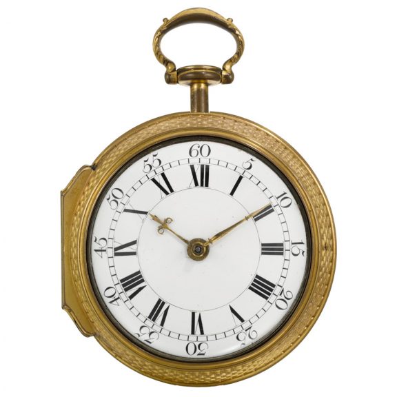 English coach watch with polychrome enamel painting Circa 1785 English coach watch with polychrome enamel painting Circa 1785