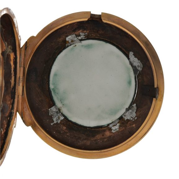 English coach watch with polychrome enamel painting Circa 1785 English coach watch with polychrome enamel painting Circa 1785