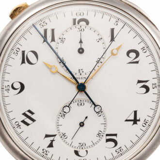 Swiss watch with three horological complications Circa 1926