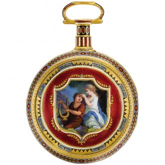 English gold duplex watch for the Chinese market Circa 1804
