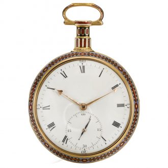 English gold duplex watch for the Chinese market Circa 1804
