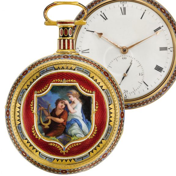 English gold duplex watch for the Chinese market Circa 1804