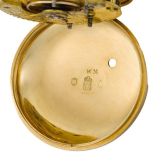 English gold duplex watch for the Chinese market Circa 1804