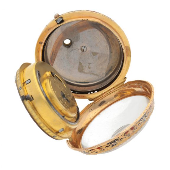 French quarter repeating verge watch for the Turkish market Circa 1800 French quarter repeating verge watch for the Turkish market Circa 1800