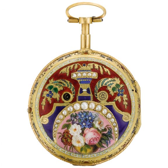 French quarter repeating verge watch for the Turkish market Circa 1800 French quarter repeating verge watch for the Turkish market Circa 1800