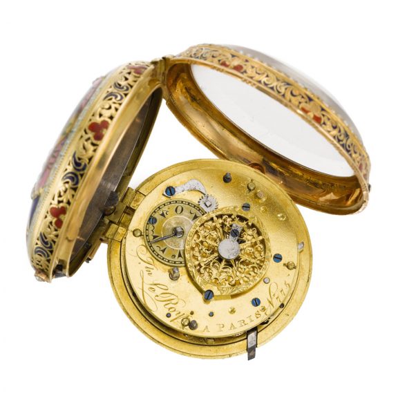 French quarter repeating verge watch for the Turkish market Circa 1800 French quarter repeating verge watch for the Turkish market Circa 1800