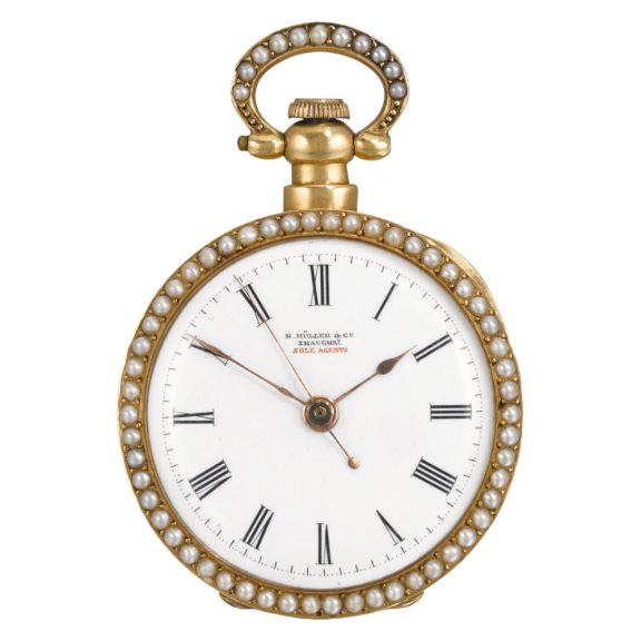 German lady's cylinder watch for the Chinese market Circa 1895 German lady's cylinder watch for the Chinese market Circa 1895