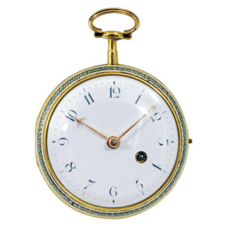 English gold, enamel, pocket watch Circa 1785