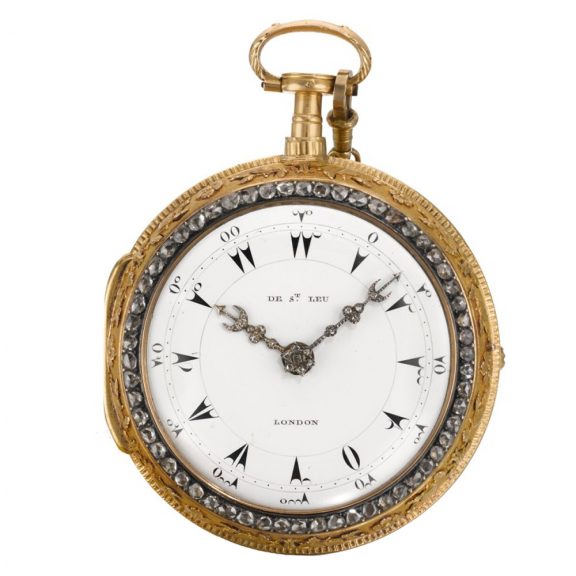 English gold pair cased striking verge coach watch Circa 1790 English gold pair cased striking verge coach watch Circa 1790