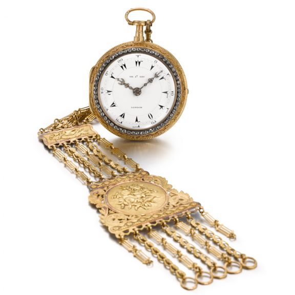 English gold pair cased striking verge coach watch Circa 1790 English gold pair cased striking verge coach watch Circa 1790