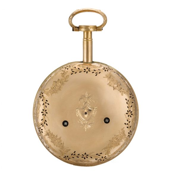 English gold pair cased striking verge coach watch Circa 1790 English gold pair cased striking verge coach watch Circa 1790