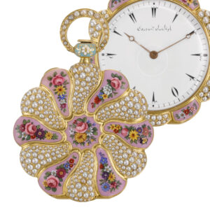 Swiss scallop-form watch for the Turkish market Circa 1830