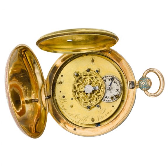 Swiss gold and enamel watch for the Turkish market Circa 1820 Swiss gold and enamel watch for the Turkish market Circa 1820