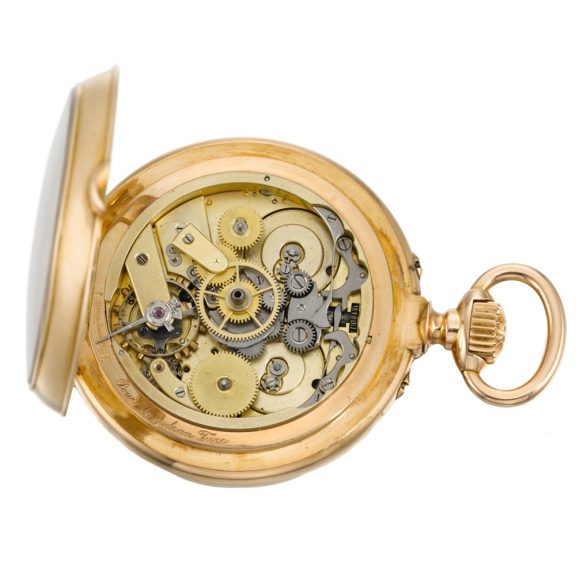 German double two-train watch for the Egyptian market Circa 1910 German double two-train watch for the Egyptian market Circa 1910