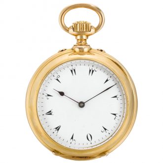 German double two-train watch for the Egyptian market Circa 1910