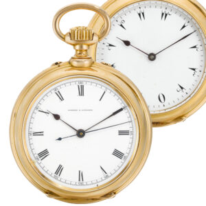 German double two-train watch for the Egyptian market Circa 1910