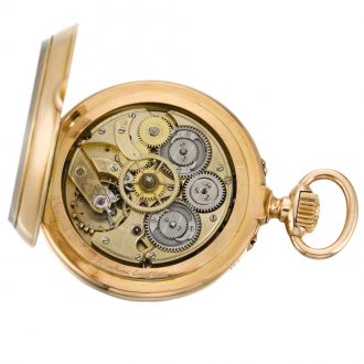 German double two-train watch for the Egyptian market Circa 1910