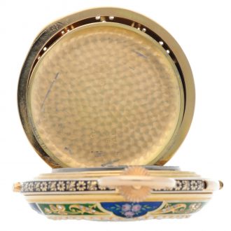 Swiss minute repeating calendar watch with chronograph Circa 1890 Swiss minute repeating calendar watch with chronograph Circa 1890