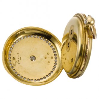 English gold lever watch made for the Indian market Circa 1868