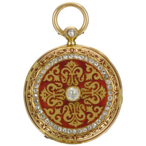 English gold lever watch made for the Indian market Circa 1868