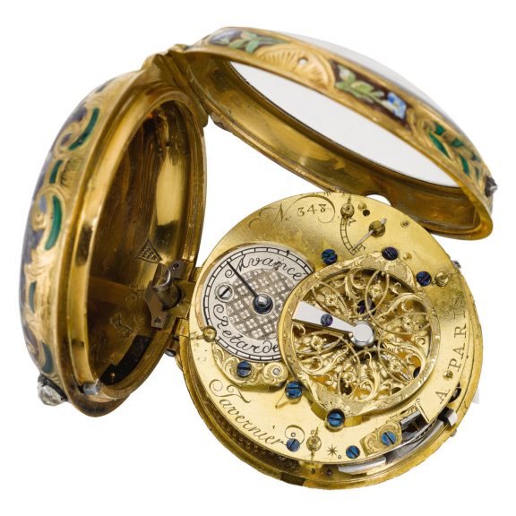 French quarter repeating à toc single-cased verge watch Circa 1760 French quarter repeating à toc single-cased verge watch Circa 1760