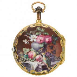French quarter repeating à toc single-cased verge watch Circa 1760