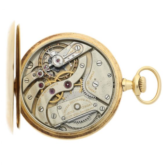 Swiss 18k yellow gold open faced pocket watch Circa 1914 Swiss 18k yellow gold open faced pocket watch Circa 1914