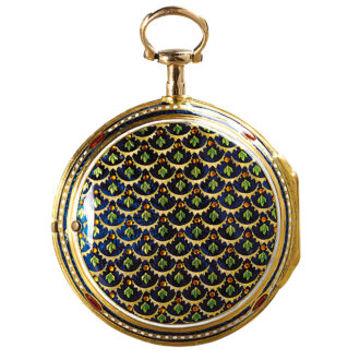 English gold enamel pocket watch Circa 1779