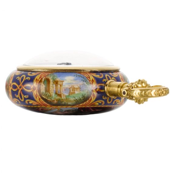 Unusual French lady's pair-cased keyless lever watch Circa 1890 Unusual French lady's pair-cased keyless lever watch Circa 1890